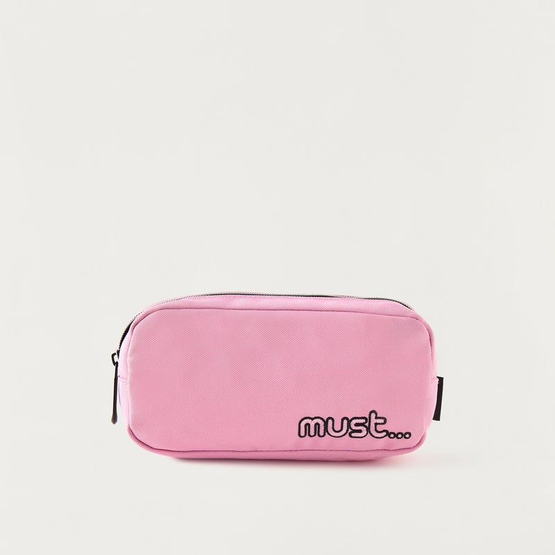 Must Pouch - Sustainable - Value - 1Cmprt - (RPET Polyester) Pink \ 20X5X9 - Image 1